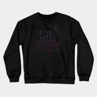 Floating Cube City Crewneck Sweatshirt